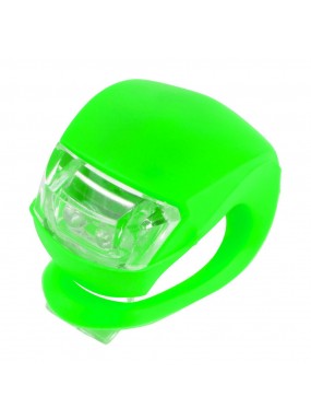 Фонарик для самоката зеленый свет