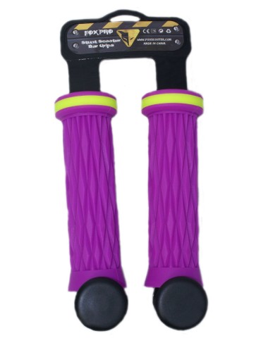 Грипсы  неон розовые для трюкового / городского / детского самоката