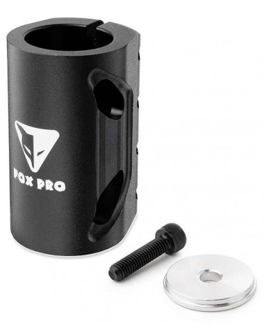 Хомут-О Fox SCS d 28.6 and 31.8, 4 bolts черный для трюкового самоката