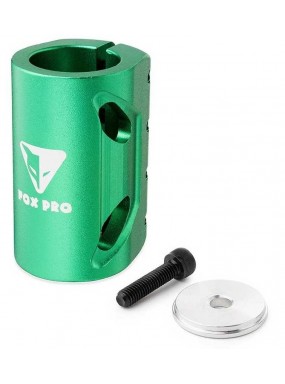 Хомут-О Fox SCS d 28.6 and 31.8, 4 bolts зеленый