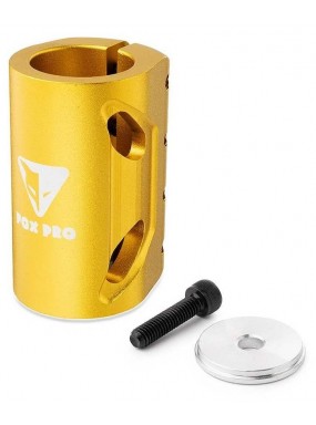 Хомут-О Fox SCS d 28.6 and 31.8, 4 bolts золотой