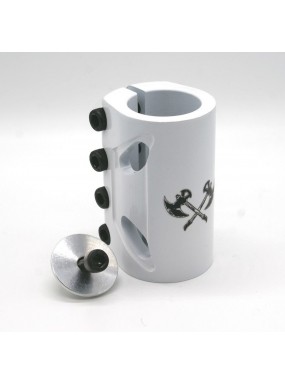 Хомут-O Fox SCS d 28.6 and 31.8,  4 bolts белый