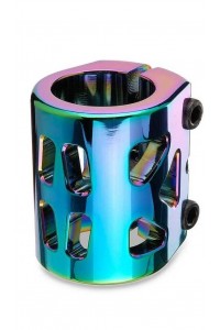 Хомут-B Fox IHC d 31,8, 3 bolt standard sized neo-chrome для трюкового самоката Хомут-B Fox IHC d 31,8, 3 bolt standard sized neo-chrome для трюкового самоката