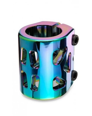Хомут-B Fox IHC d 31,8, 3 bolt  standard sized neo-chrome для трюкового самоката