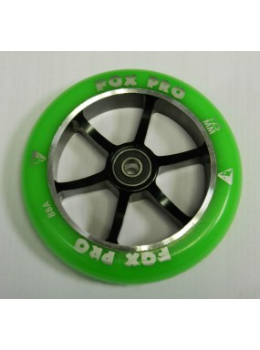 Колесо  6ST 125mm зеленый/черный