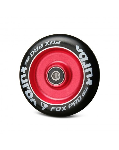 Колесо Flat Solid 100 мм красный/черный для трюкового самоката