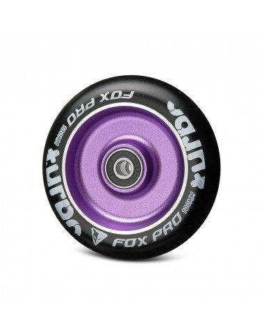 Колесо Flat Solid 100 мм сиреневый/черный для трюкового самоката