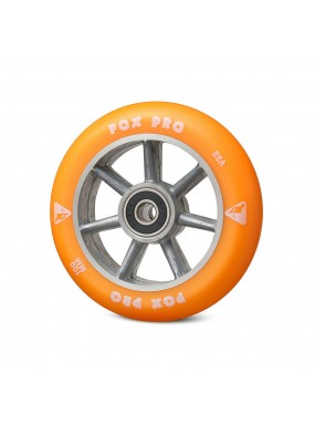 Колесо 7ST 100 мм серый/оранжевый