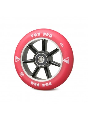 Колесо 7ST 100 мм черный/красный