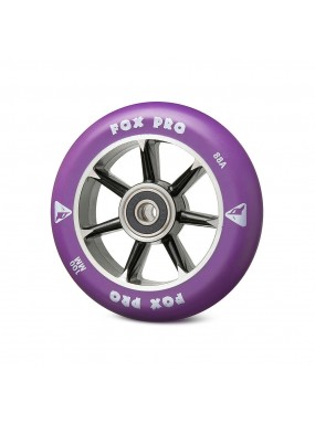 Колесо 7ST 100 мм черный/сиреневый