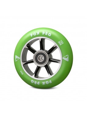 Колесо 7ST 100 мм черный/зеленый