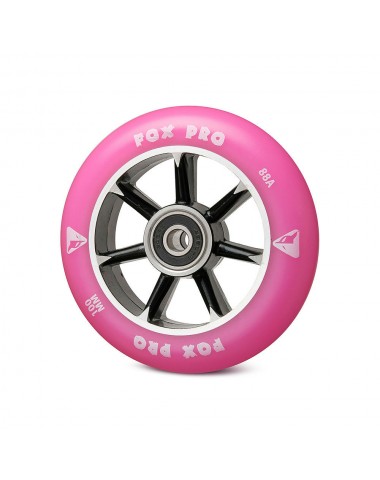 Колесо 7ST 100 мм черный/розовый для трюкового самоката