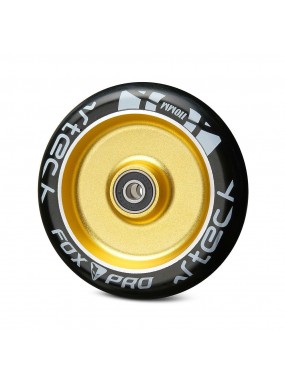 Колесо Flat Solid 110 мм золотой/черный