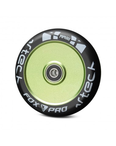 Колесо Hollow 110 мм зеленый/черный для трюкового самоката