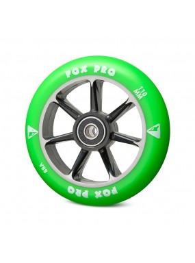 Колесо 7ST 110 мм черный/зеленый