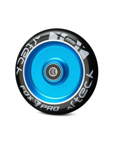 Колесо Flat Solid 110 мм синий/черный для трюкового самоката