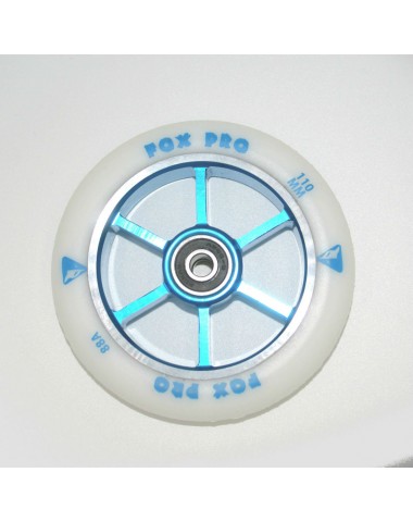 Колесо 5ST 110 мм синий/белый для трюкового самоката