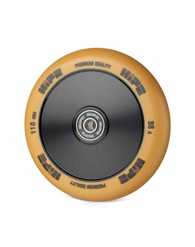 Колесо HIPE Medusa wheel LMT20 110мм brown/core black Коричневый/черный для трюкового самоката Колесо HIPE Medusa wheel LMT20 110мм brown/core black Коричневый/черный для трюкового самоката