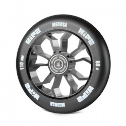 Колесо HIPE Medusa wheel LMT36 110мм black/core black Черный/черный для трюкового самоката
