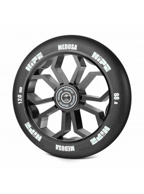 Колесо HIPE Medusa wheel LMT36 120мм black/core black Черный/черный Колесо HIPE Medusa wheel LMT36 120мм black/core black Черный/черный
