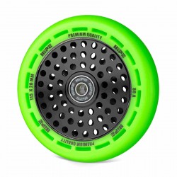 Колесо HIPE wheel 115мм green/core black Зеленый/черный для трюкового самоката