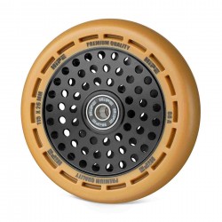Колесо HIPE wheel 115мм brown/core black Коричневый/черный для трюкового самоката