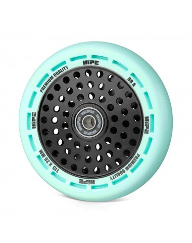 Колесо HIPE wheel 115мм sky blue/core black Голубой/черный для трюкового самоката