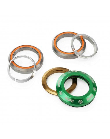 Рулевая колонка HIPE  H-01 интегрированная Зеленая для трюкового самоката