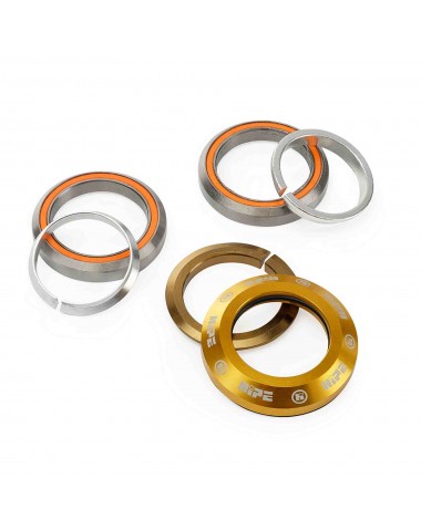 Рулевая колонка HIPE H-01 интегрированная Золотая для трюкового самоката