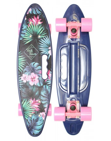 Миникруизер FISHBOARD 23" Print Blue Пенни борд для детей / подростков Миникруизер FISHBOARD 23" Print Blue Пенни борд для детей / подростков