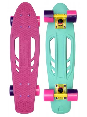 Миникруизер Shark 22"6" Abec 7 chrome pink