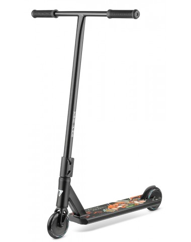 Самокат Fox RAW 3 black 2021 Трюковый для детей / подростков