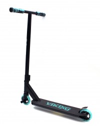 Самокат трюковый Haevner VIKING черный/бирюзовый Самокат трюковый Haevner VIKING черный/бирюзовый