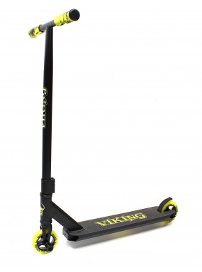 Самокат трюковый Haevner VIKING черный/желтый Самокат трюковый Haevner VIKING черный/желтый