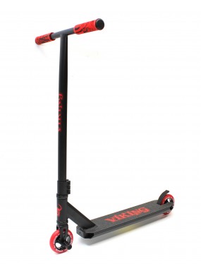 Самокат трюковый Haevner VIKING черный/красный