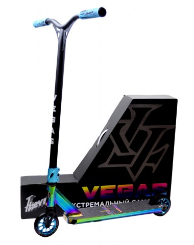 Самокат трюковый Haevner Vegas 2023 Неохром