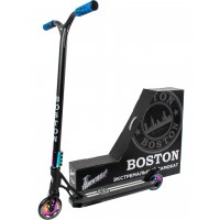 Самокат трюковый Haevner Boston черный матовый/неохром