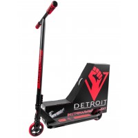 Самокат трюковый Haevner Detroit красный/черный