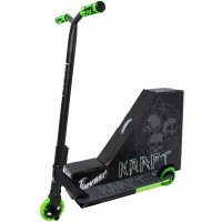 Самокат трюковый Haevner KRAFT 2022 зелено-черный