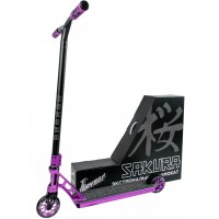 Самокат трюковый Haevner Sakura малиновый