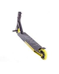 Самокат трюковый Haevner KRAFT BLACK EDITION черный/желтый Самокат трюковый Haevner KRAFT BLACK EDITION черный/желтый