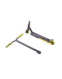 Самокат трюковый Haevner KRAFT BLACK EDITION черный/желтый Самокат трюковый Haevner KRAFT BLACK EDITION черный/желтый