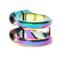 Хомут Ethic Sylphe Double Clamp 34.9 Rainbow для трюкового самоката