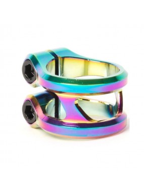 Хомут Ethic Sylphe Double Clamp 34.9 Rainbow Хомут Ethic Sylphe Double Clamp 34.9 Rainbow