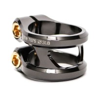 Хомут Ethic Sylphe Double Clamp 31.8 Black Chrome для трюкового самоката