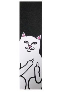 Шкурка RipnDip Lord Nermal Grip Black 2022 для скейтборда / самоката