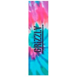 Шкурка Grizzly Tie Dye Griptape Pink для скейтборда / самоката