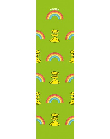 Шкурка Nomad Griptape Rainbow 9X33 для скейтборда / самоката