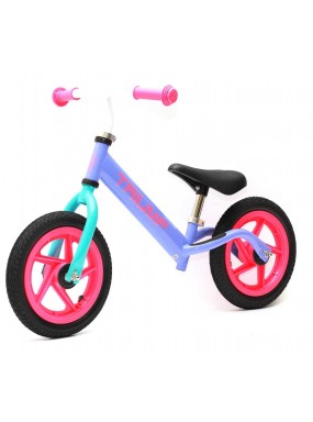 Беговел Triumf AKB-1209W на надувных колесах фиолетовый Беговел Triumf AKB-1209W на надувных колесах фиолетовый