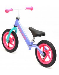 Беговел Triumf AKB-1209W на надувных колесах фиолетовый Беговел Triumf AKB-1209W на надувных колесах фиолетовый